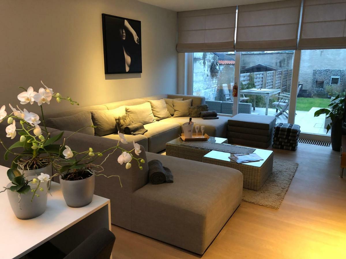 Home Bruges Cosy Comfort Modern Couple Privacy Walking Distance City Center Kitchen Terrace Garden Kültér fotó
